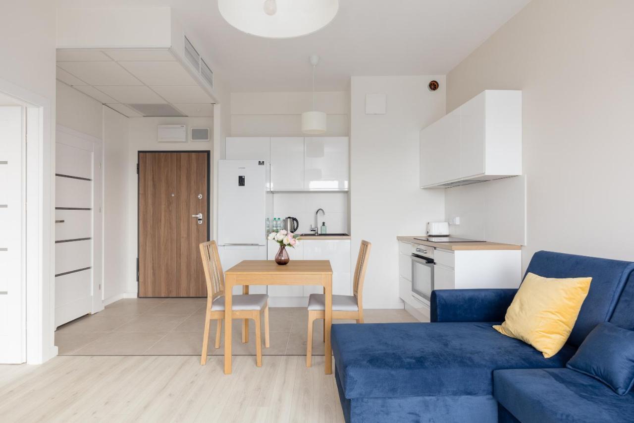 Wola Chic Blue Apartment Varsóvia Exterior foto