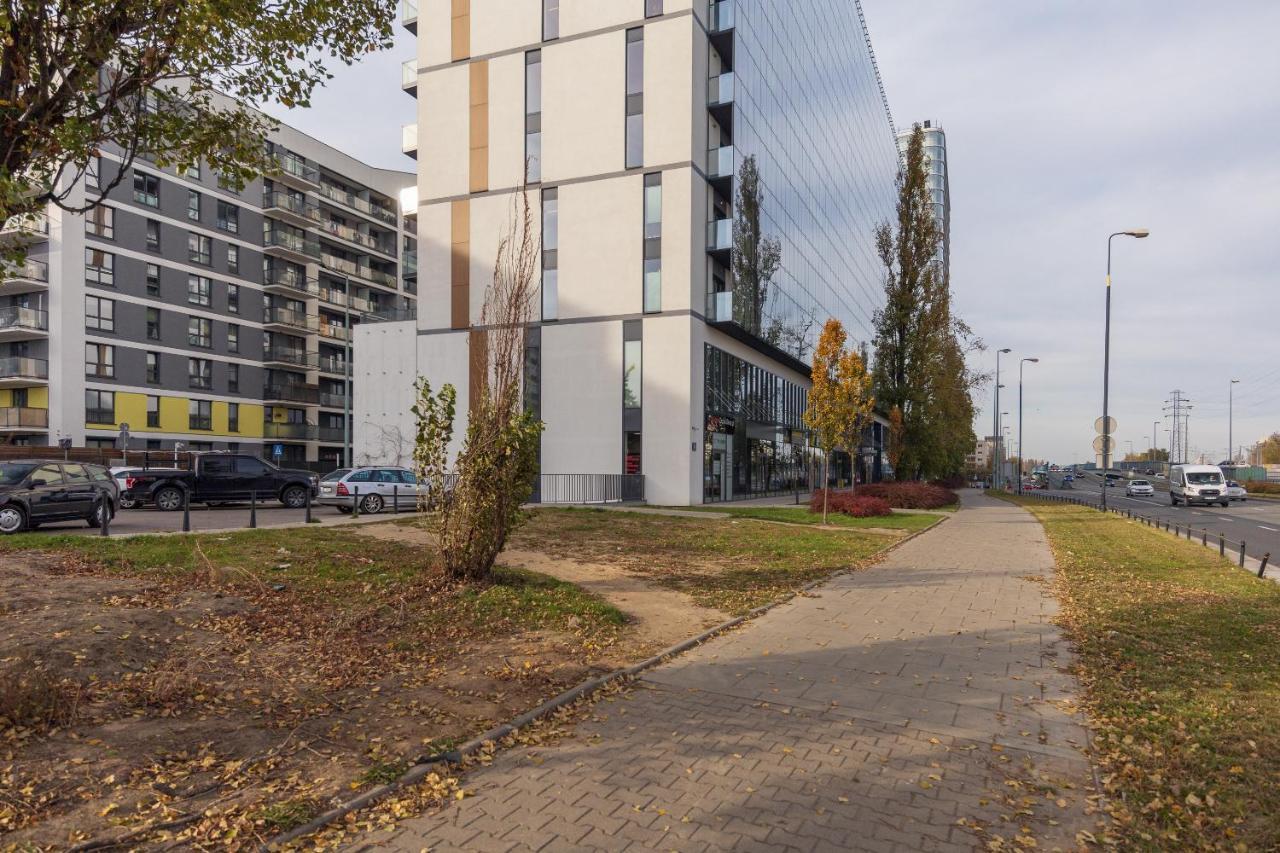 Wola Chic Blue Apartment Varsóvia Exterior foto